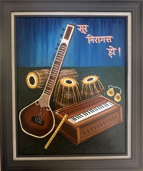 Painting by Chandrakant R Raut