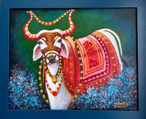Painting by Chandrakant R Raut